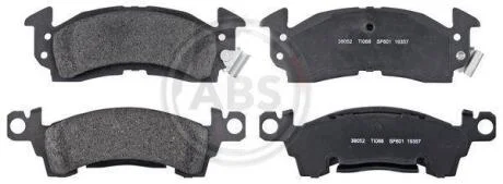 Тормозные колодки дисковые, комплект A.B.S. 38052