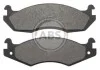 Тормозные колодки дисковые, комплект A.B.S. 38203 (фото 1)