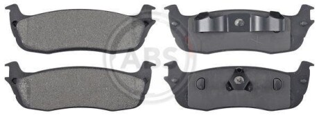 Тормозные колодки дисковые, комплект A.B.S. 38711