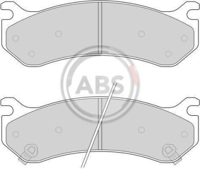 Тормозные колодки дисковые, комплект A.B.S. 38785