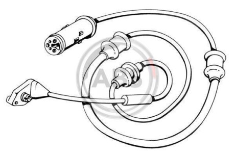 Датчик износа тормозных колодок A.B.S. 39559