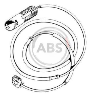 Датчик износа тормозных колодок A.B.S. 39593