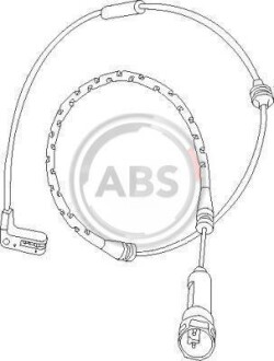 Датчик износа тормозных колодок A.B.S. 39605