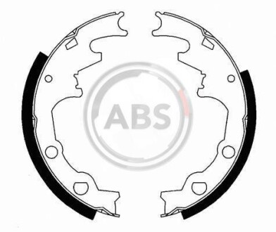 Колодки тормозные барабанные, комплект A.B.S. 40569