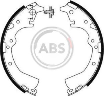 Колодки тормозные барабанные, комплект A.B.S. 8580