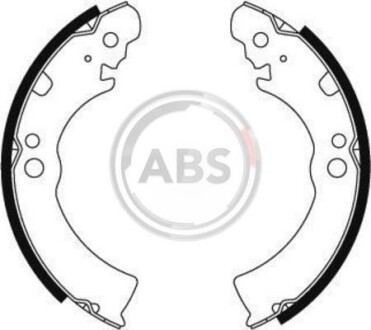 Колодки тормозные барабанные, комплект A.B.S. 8586