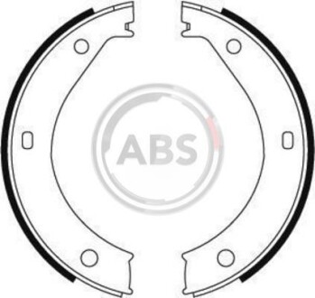 Колодки тормозные стояночного тормоза A.B.S. 8805