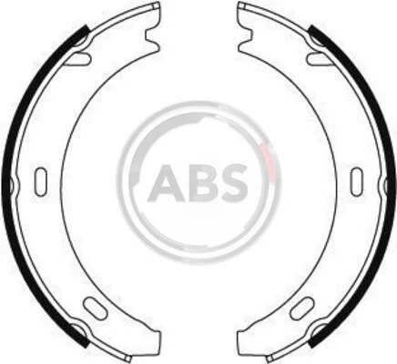 Колодки тормозные стояночного тормоза A.B.S. 8806 (фото 1)