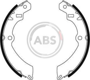 Колодки тормозные барабанные, комплект A.B.S. 8852