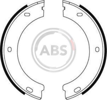 Колодки тормозные стояночного тормоза A.B.S. 8863