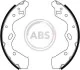 Колодки тормозные барабанные, комплект A.B.S. 9067 (фото 1)