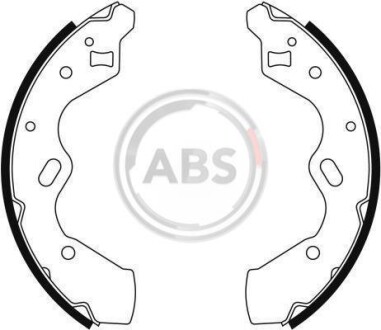 Колодки тормозные барабанные, комплект A.B.S. 9067