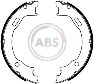 Колодки тормозные стояночного тормоза A.B.S. 9142