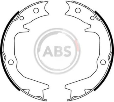 Колодки тормозные стояночного тормоза A.B.S. 9181