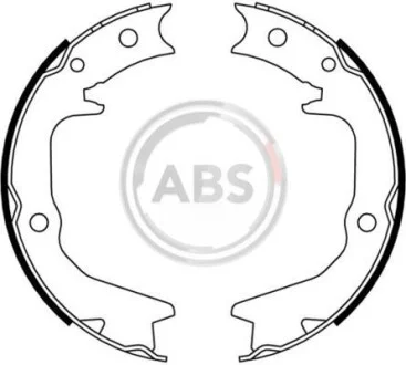 Колодки тормозные стояночного тормоза A.B.S. 9181