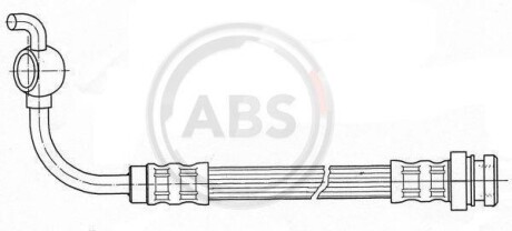 Тормозной шланг A.B.S. SL 3764