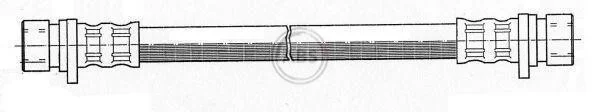 Тормозной шланг A.B.S. SL 4215 (фото 1)