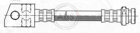 Тормозной шланг A.B.S. SL 4896