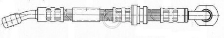 Тормозной шланг A.B.S. SL 5252