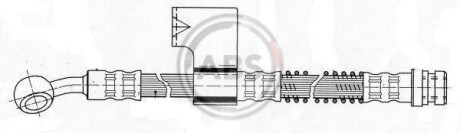 Тормозной шланг A.B.S. SL 5555