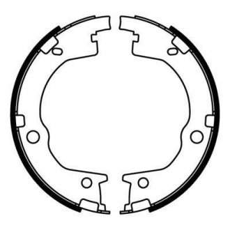 Гальмівні колодки, барабанні ABE C00328ABE