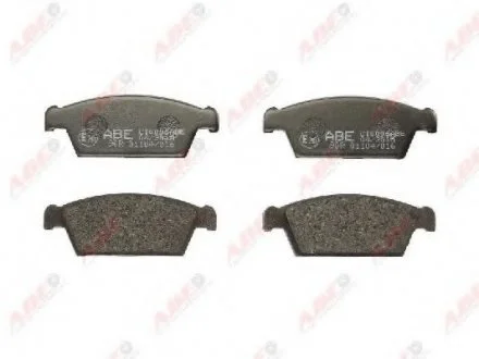 Тормозные колодки, дисковые. ABE C10006ABE