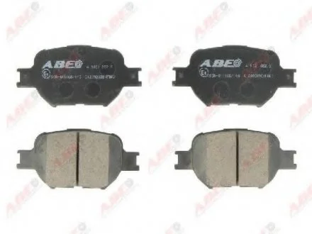Тормозные колодки, дисковые. ABE C12092ABE