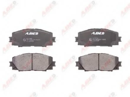Тормозные колодки, дисковые. ABE C12133ABE