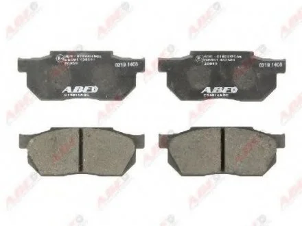 Тормозные колодки, дисковые. ABE C14014ABE