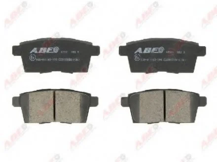 Тормозные колодки, дисковые. ABE C23015ABE