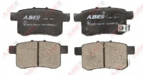 Гальмівні колодки, дискові. ABE C24017ABE