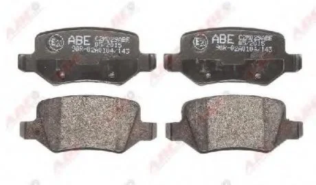 Гальмівні колодки, дискові. ABE C2M029ABE