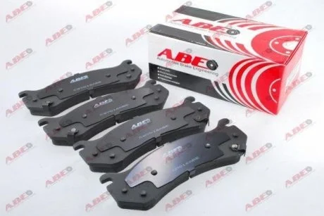 Тормозные колодки, дисковые. ABE C2Y016ABE