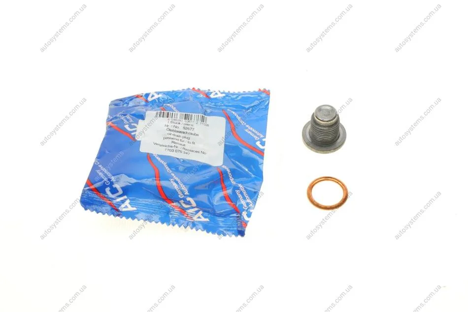 Болт зливу оливи + шайба Citroen BX/Citroen 205/306/309/405 -96 (M16x1.5) AIC 52677 (фото 1)