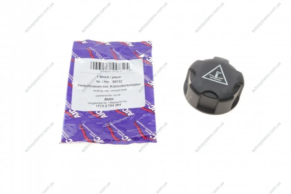 Кришка бачка розширювального BMW X5 (E70/F15/F85)/X6 (E71/E72/F16/F86) 06- AIC 55732 (фото 1)
