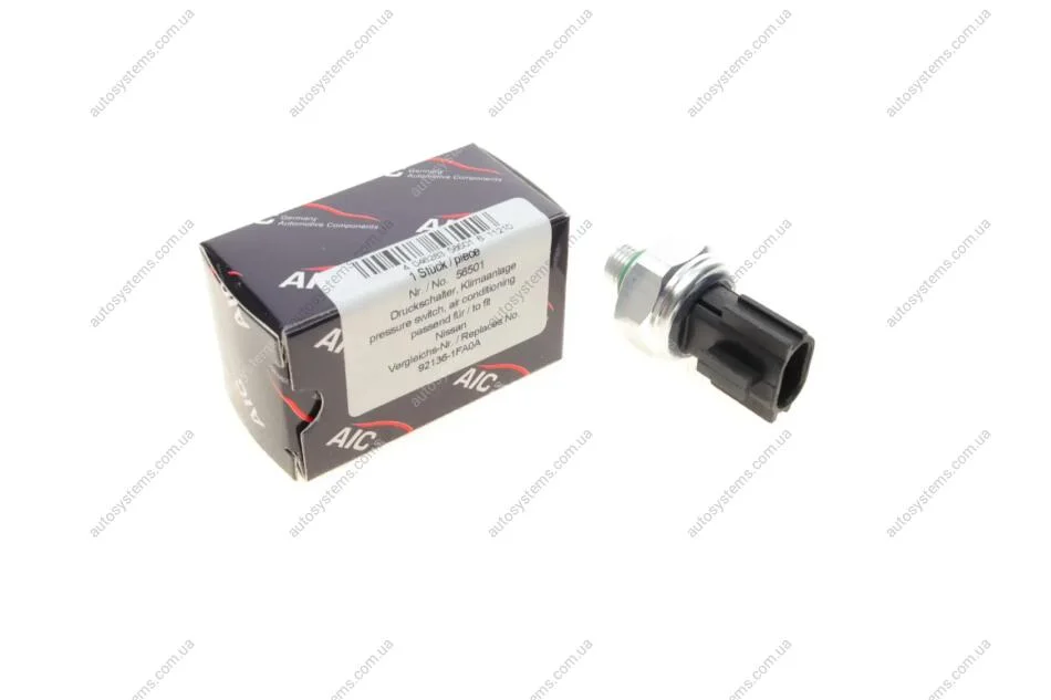 Датчик тиску кондиціонера Nissan Juke/Qashqai/X-Trail 1.0-4.0 01- AIC 56501 (фото 1)