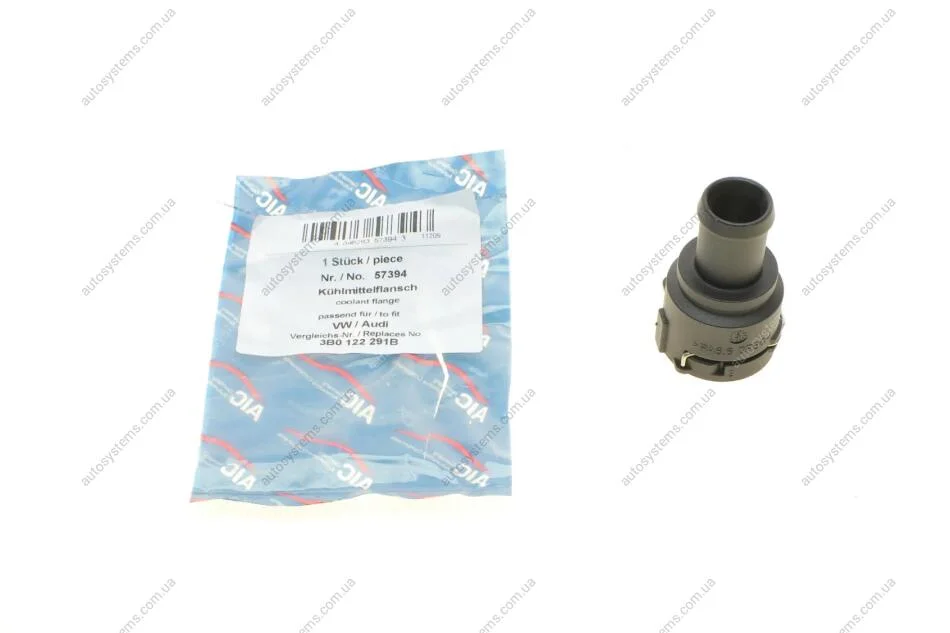Фланець системи охолодження Audi A3/Skoda Octavia/Superb/VW Caddy/Golf/Passat/Touran/Tiguan 96- AIC 57394 (фото 1)