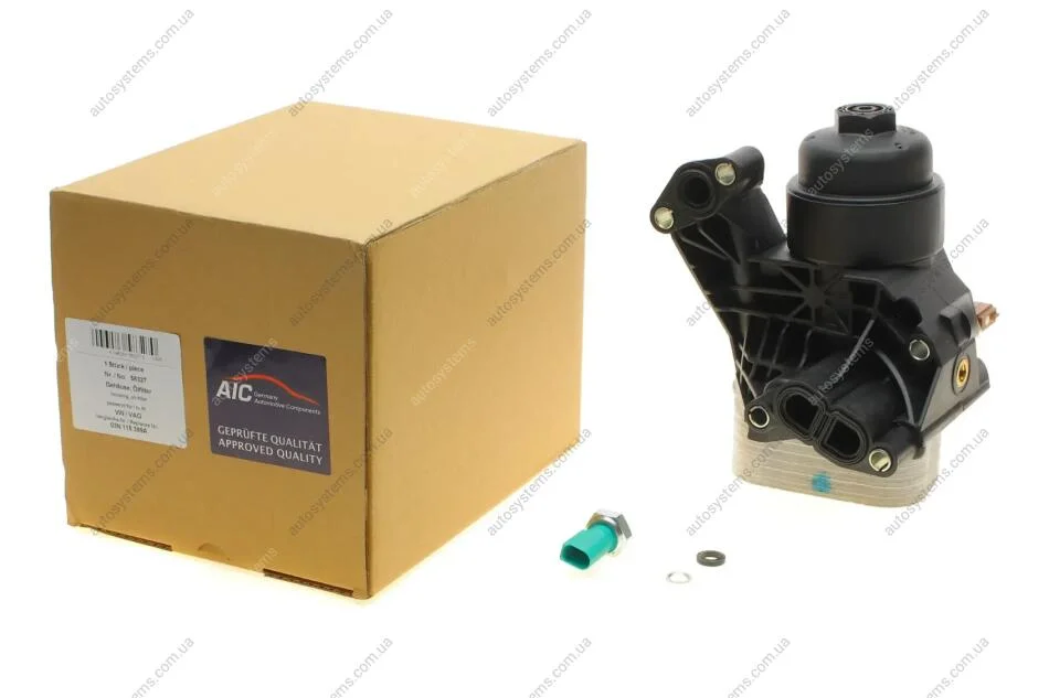Корпус фільтра масляного VW Golf/Audi A3 1.6/2.0 TDI 15- (з радіатором) AIC 58327 (фото 1)