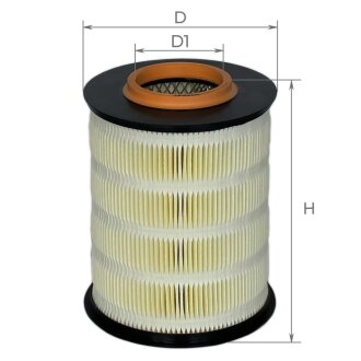 Фільтр повітряний Ford Connect 1.5-1.6TDCI 13-/Focus/Volvo 1.4-2.0/1.5-2.0TDCi/Mazda 3/5 1.6CD 07- ALPHA FILTER AF0226