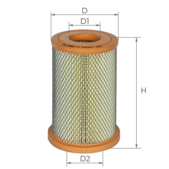 Фільтр повітряний Nissan NP300 2.5dCi 08-/Navara 2.5Di 02- ALPHA FILTER AF0227