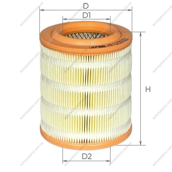 Фільтр повітряний Audi A8 02-10 ALPHA FILTER AF0228 (фото 1)