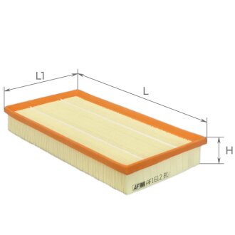 Фільтр повітряний ALPHA FILTER AF1612