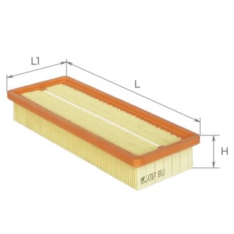 Фільтр повітряний ALPHA FILTER AF1717