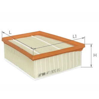 Фільтр повітряний ALPHA FILTER AF1905