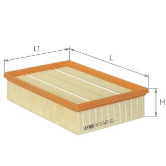 Фільтр повітряний Land Rover Freelander 2.2 SD4/2.2TD4/3.2 06-14 ALPHA FILTER AF1949