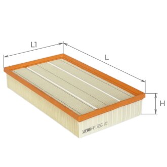 Фільтр повітряний Skoda Kodiaq 2.0RS TDI/VW Arteon 2.0TDI 17-/Passat 2.0TDI 14-/Tiguan 2.0TDI 16-20 ALPHA FILTER AF1956