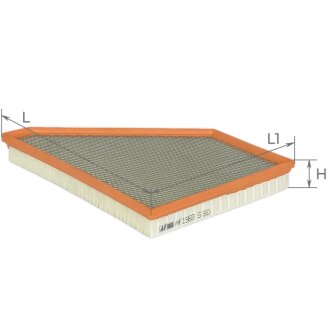 Фільтр повітряний Chevrolet Blazer/Traverse 18- ALPHA FILTER AF1983s