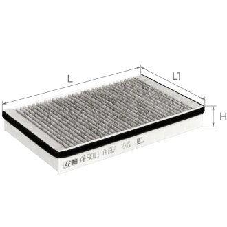 Фільтр салону ALPHA FILTER AF5011A