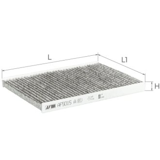 Фільтр салону ALPHA FILTER AF5015A