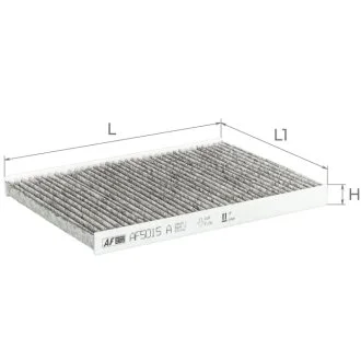 Фільтр салону ALPHA FILTER AF5015A